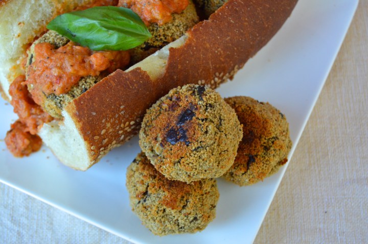 Vegan Eggplant & White Bean Veggie&nbsp;Balls