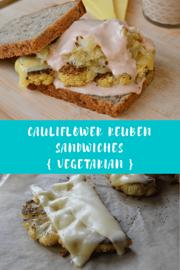 cauliflower reuben sandwiches