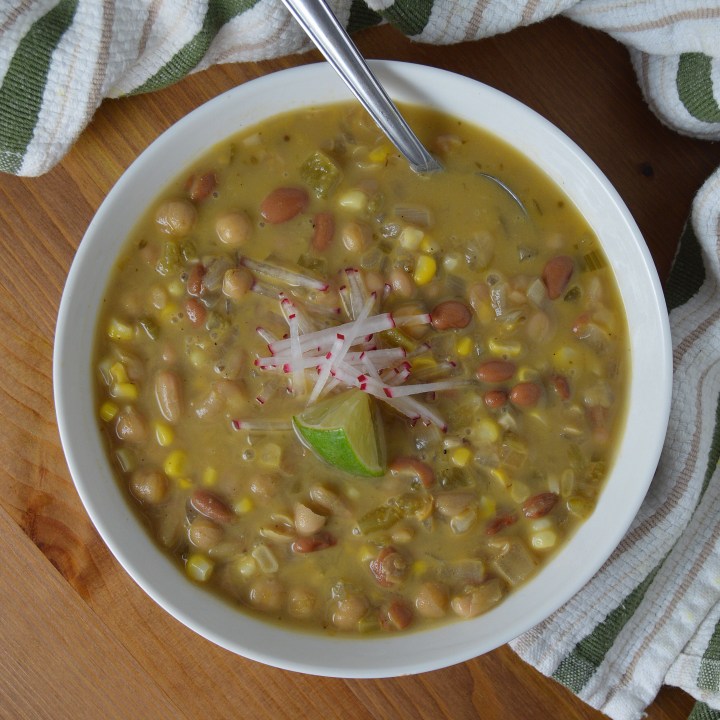 White Three-Bean Chili (vegan |&nbsp;gf)