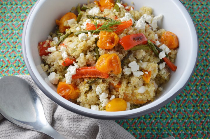 Quinoa Grain Salad with Fresh Dill & Goat&nbsp;Cheese