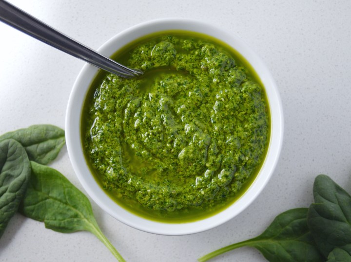Spinach & Basil&nbsp;Pesto