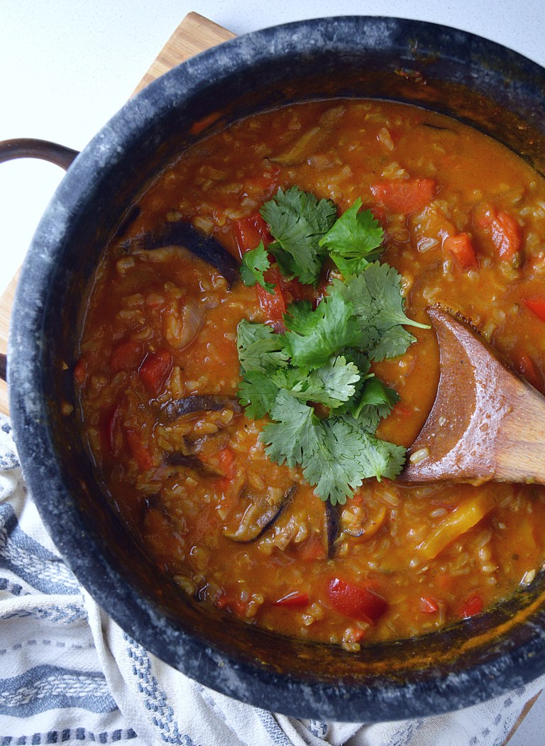Thai Red Curry & Brown Rice Stew (vegan | gf) – Radiate Food Vibes