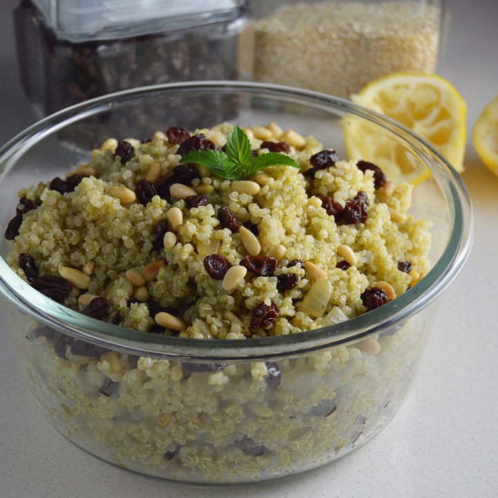 Lean Pantry: Lemony Quinoa Salad with Mint & Pine&nbsp;Nuts