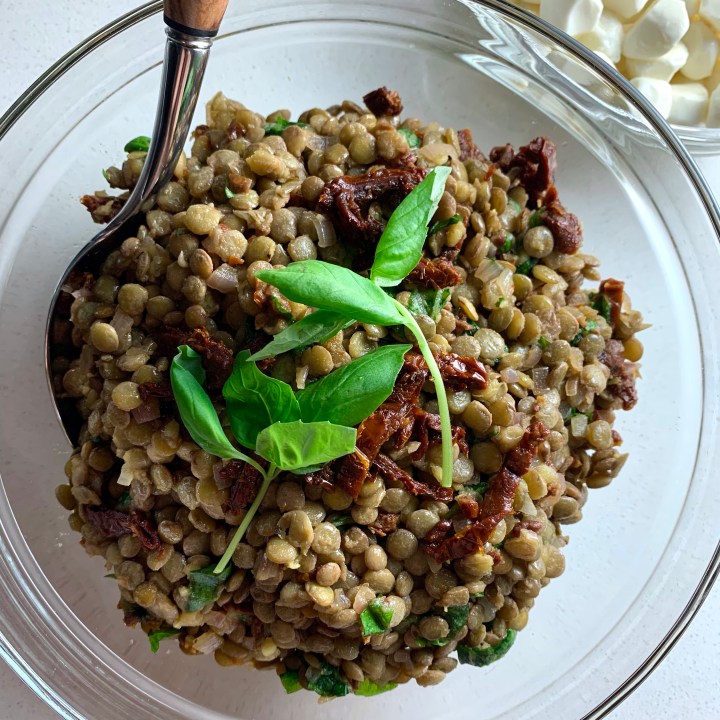 Lentil & Sun Dried Tomato&nbsp;Salad