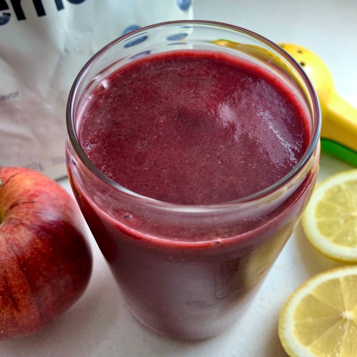 Blueberry Lemonade Smoothie&nbsp;(vegan)