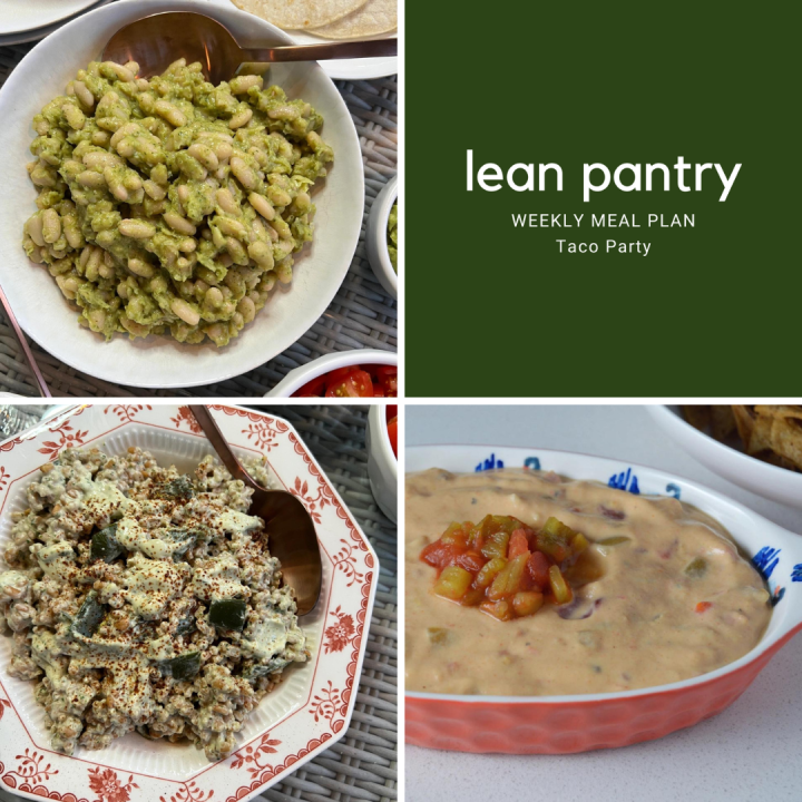 Weekly Meal Plan | Taco&nbsp;Party
